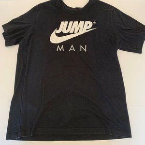 Jordan Jump Man Black T Shirt Size XL